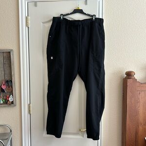 Scrub bottoms. Black.